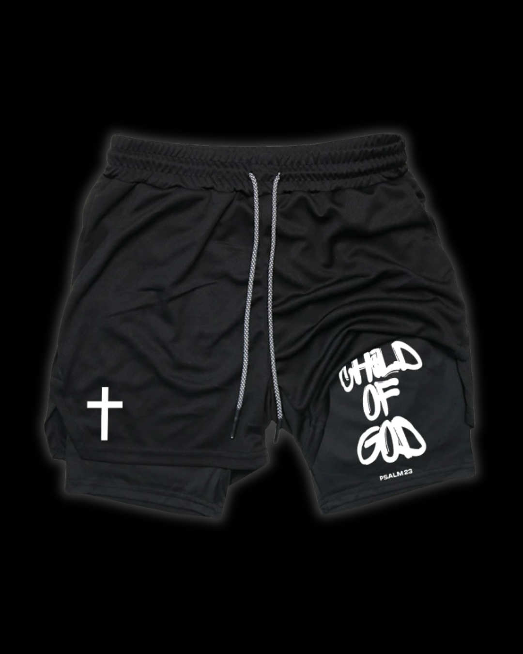 LuxCrux™ COG Psalm 23 Shorts