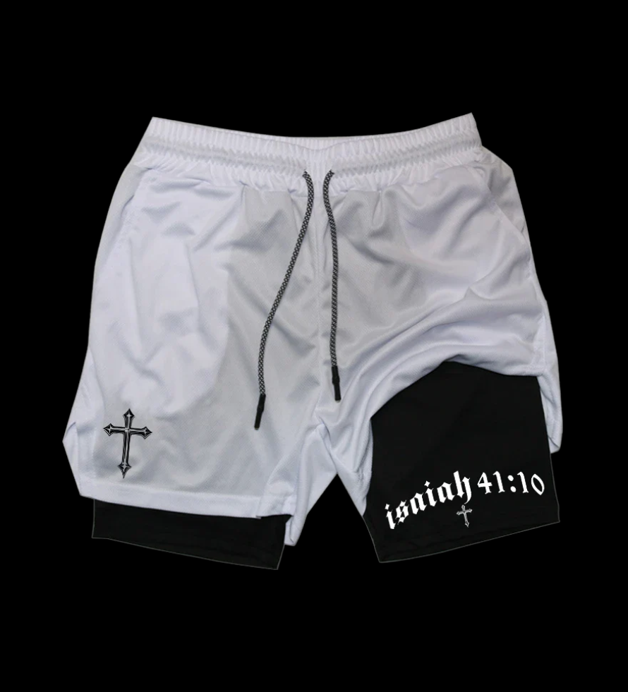 LuxCrux™ Isaiah 41:10 Shorts