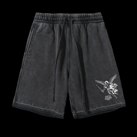 LuxCrux™ Angel Vintage Shorts