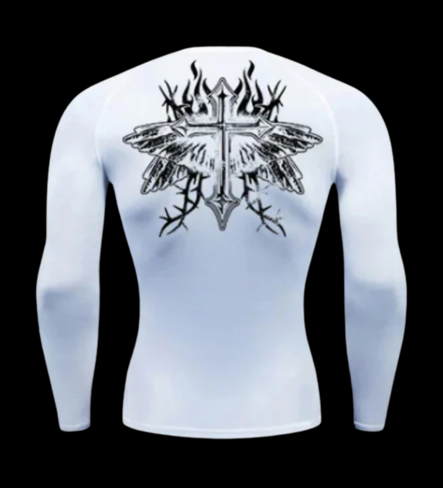 LuxCrux™ Freedom Long-Sleeved Compression Shirt
