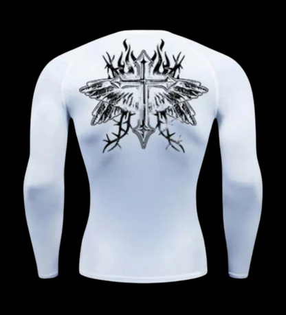 LuxCrux™ Freedom Long-Sleeved Compression Shirt