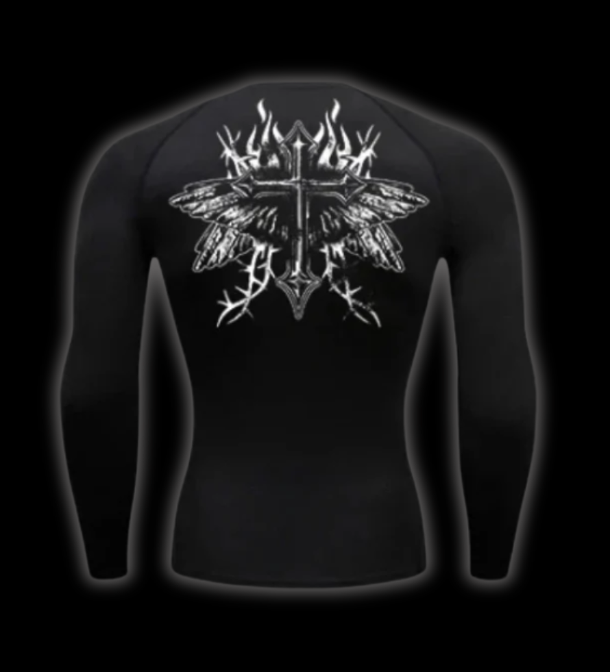 LuxCrux™ Freedom Long-Sleeved Compression Shirt