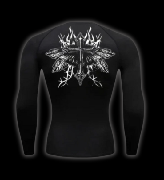 LuxCrux™ Freedom Long-Sleeved Compression Shirt