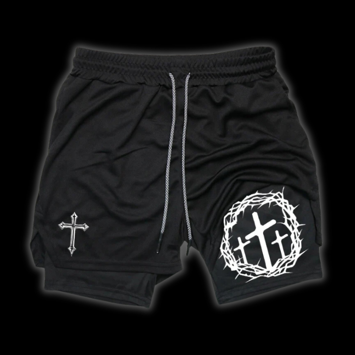 LuxCrux™ Trinity Crown Shorts