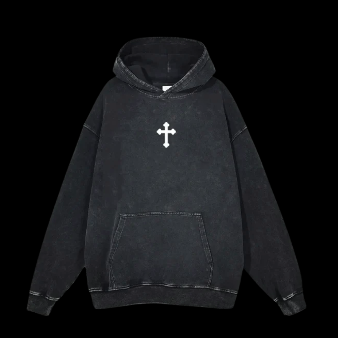 LuxCrux™ Graphic Cross Hoodie