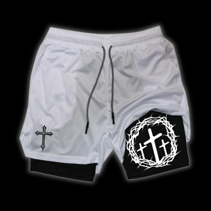 LuxCrux™ Trinity Crown Shorts