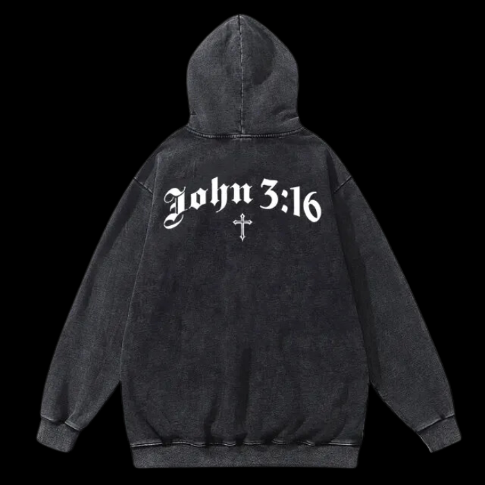 LuxCrux™ John 3:16 Hoodie