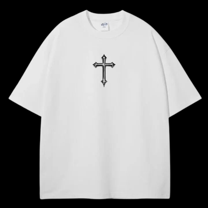 LuxCrux™ Neon Cross Pump Cover T-Shirt