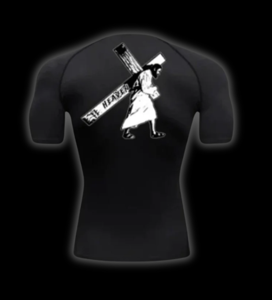 LuxCrux™ Jesus Short-Sleeved Compression Shirt