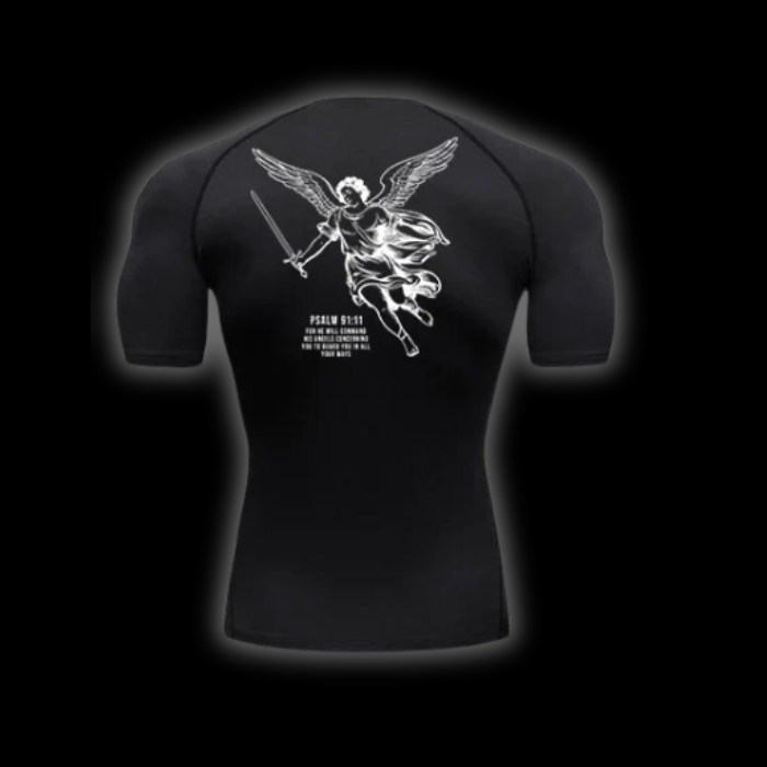 LuxCrux™ Angel Short-Sleeved Compression Shirt