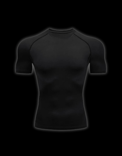 LuxCrux™ Blank Short-Sleeved Compression Shirt