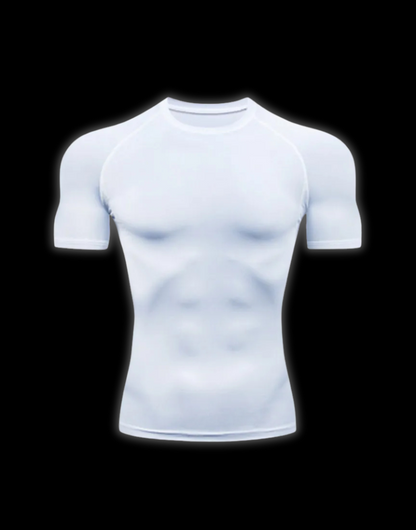 LuxCrux™ Blank Short-Sleeved Compression Shirt