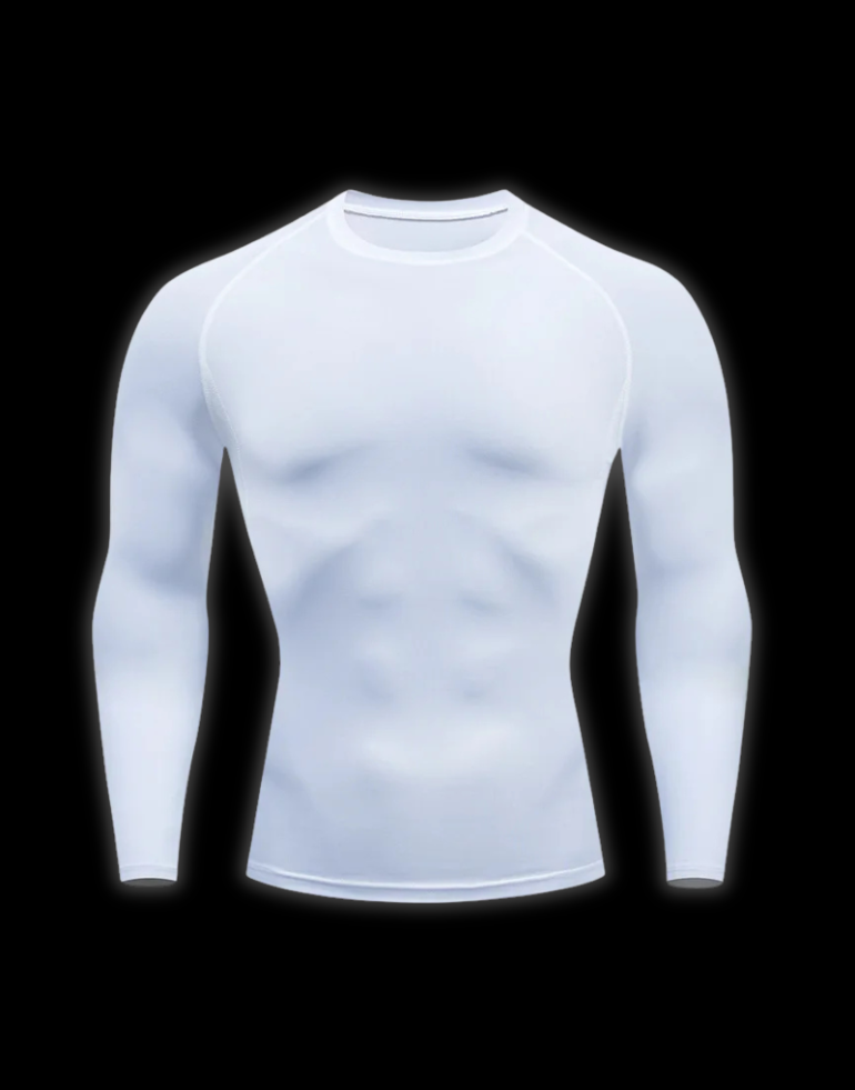 LuxCrux™ Blank Long-Sleeved Compression Shirt
