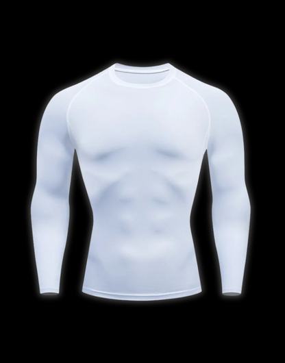 LuxCrux™ Blank Long-Sleeved Compression Shirt