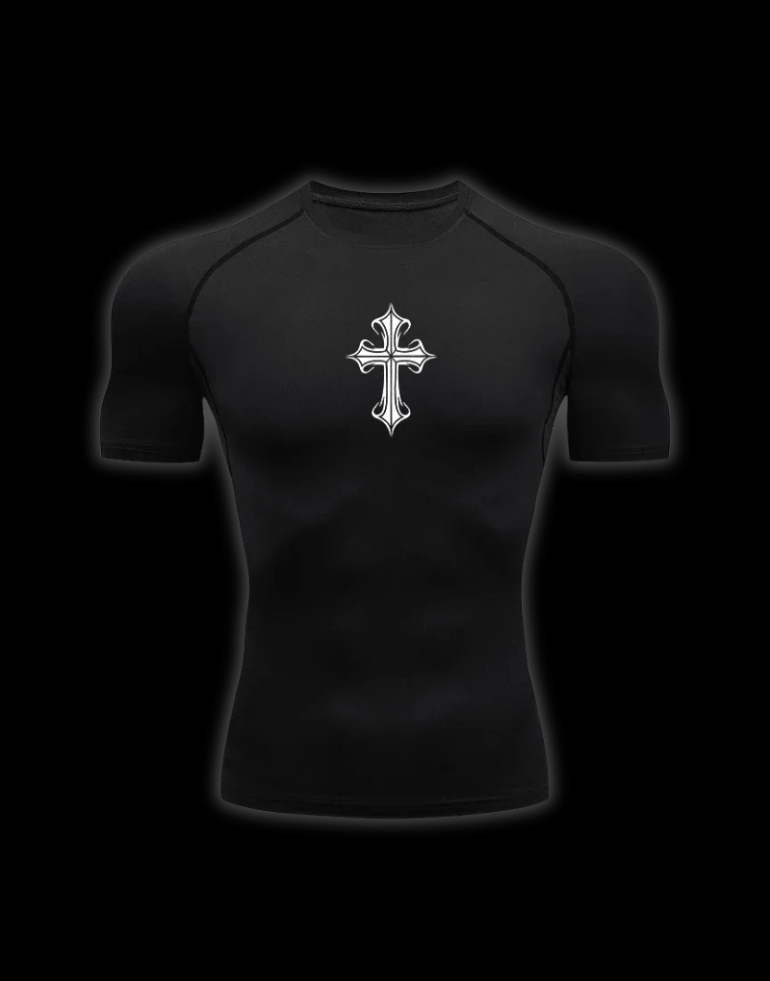 LuxCrux™ Archangel Short-Sleeved Compression Shirt