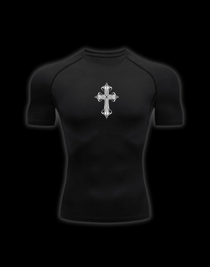 LuxCrux™ Archangel Short-Sleeved Compression Shirt