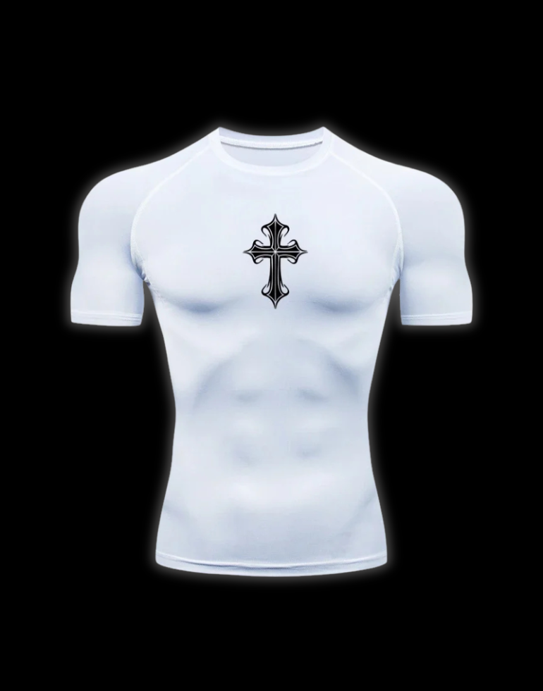 LuxCrux™ Archangel Short-Sleeved Compression Shirt