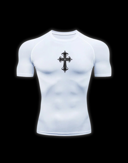 LuxCrux™ Archangel Short-Sleeved Compression Shirt