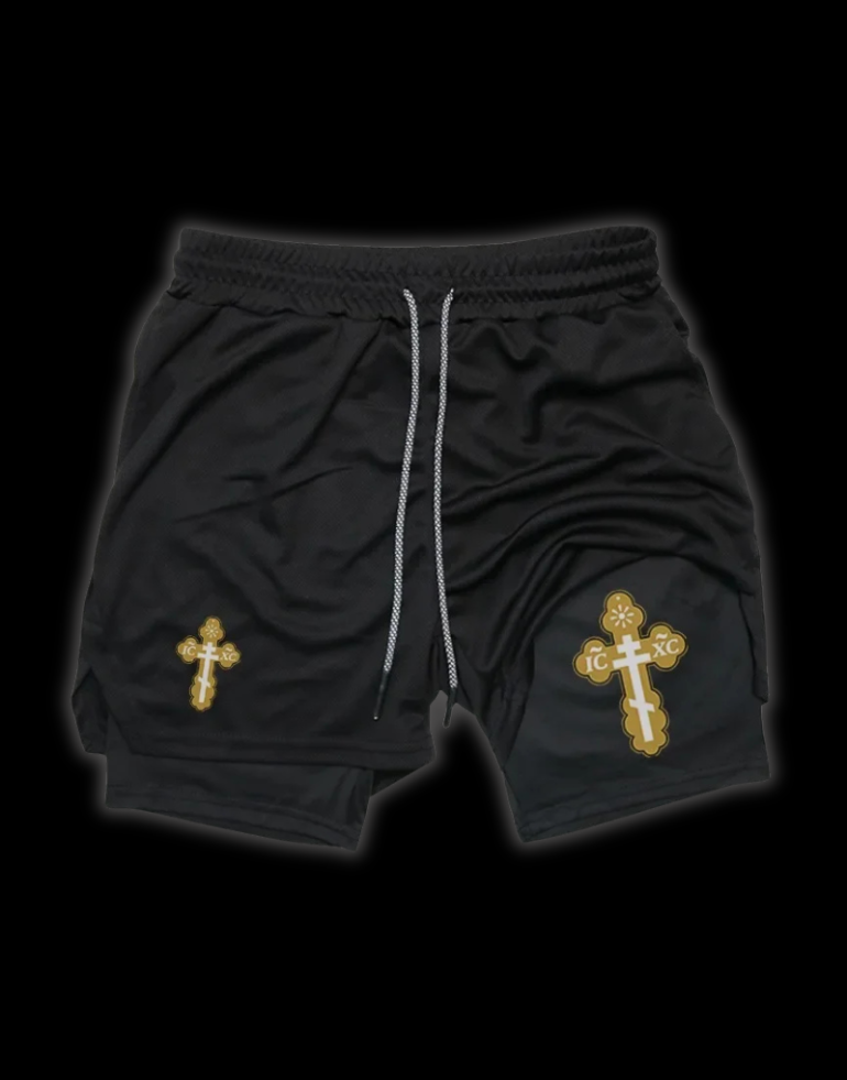 LuxCrux™ Orthodox Byzantine Shorts