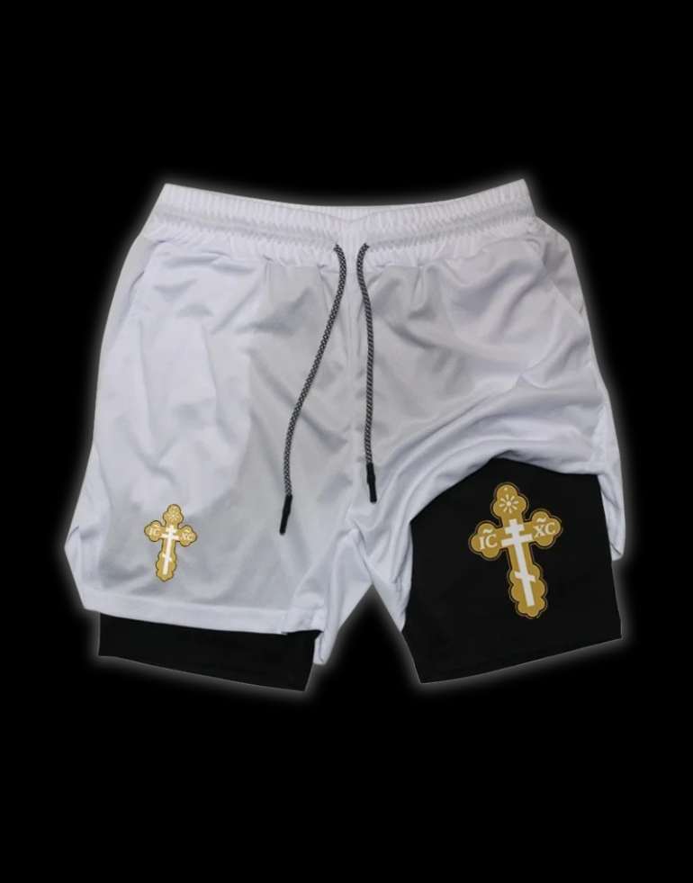 LuxCrux™ Orthodox Byzantine Shorts