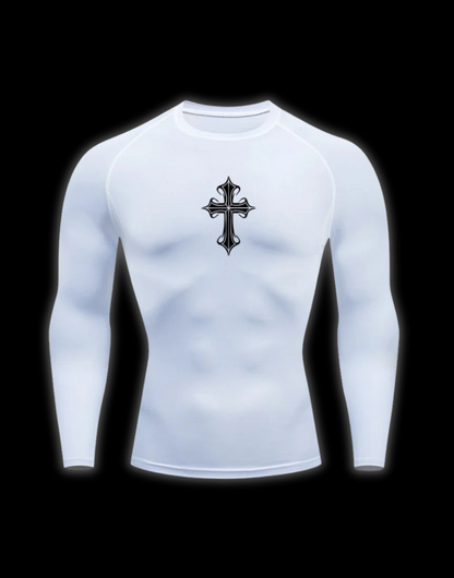 LuxCrux™ Archangel Long-Sleeved Compression Shirt