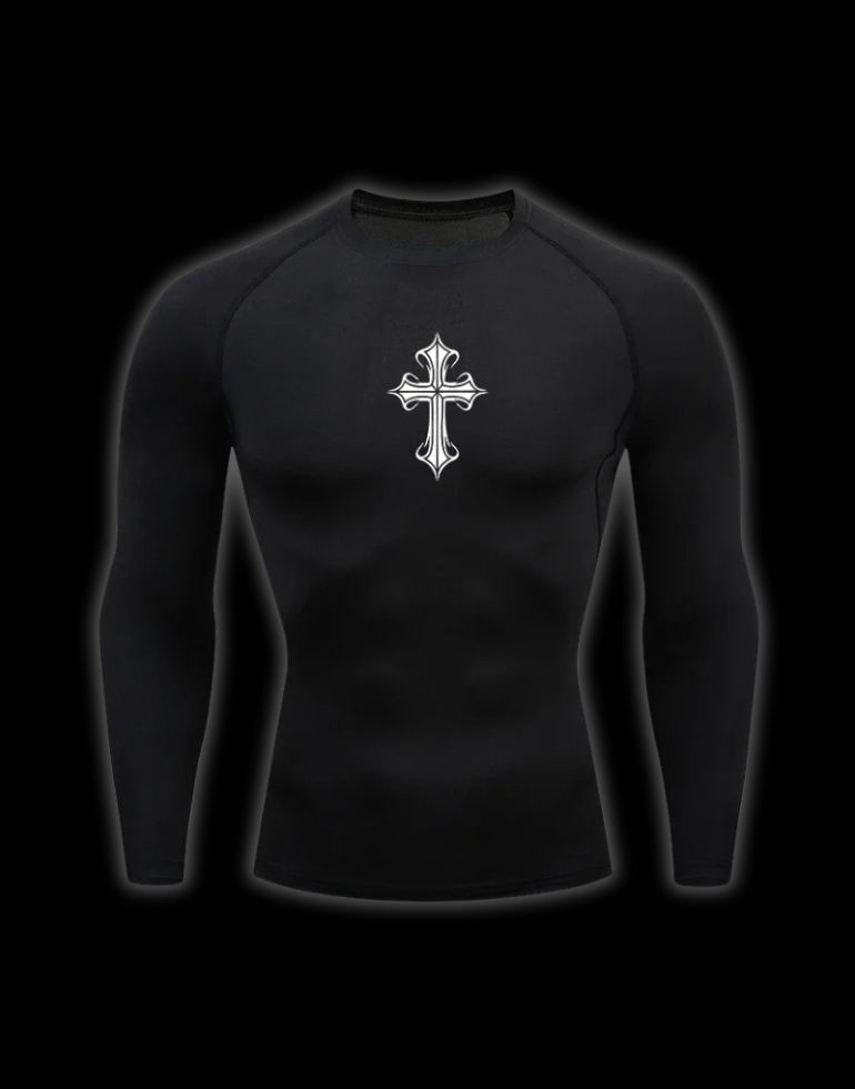 LuxCrux™ Archangel Long-Sleeved Compression Shirt