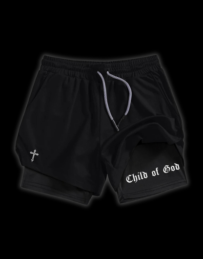 LuxCrux™ Child Of God Shorts