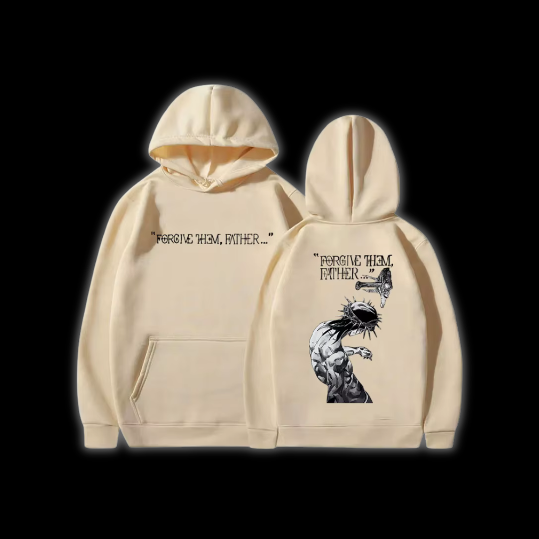 LuxCrux™ Forgive Them Father Hoodie
