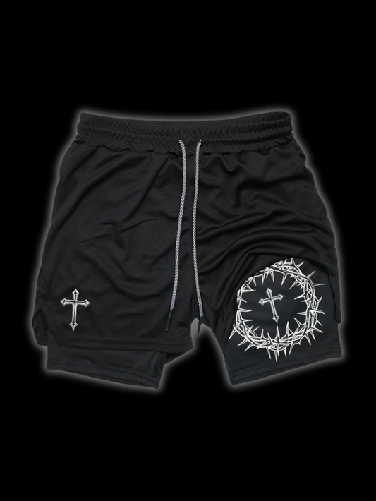 LuxCrux™ Crown Of Thorns Shorts