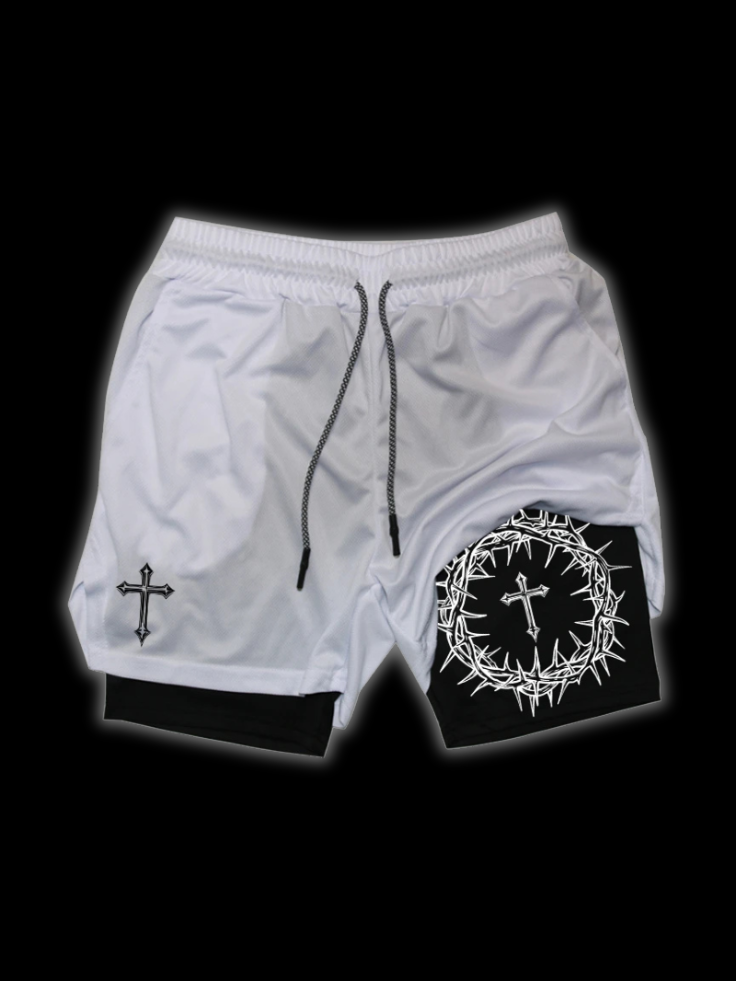 LuxCrux™ Crown Of Thorns Shorts