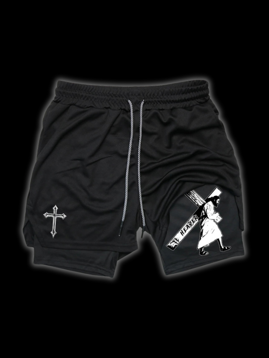 LuxCrux™ Jesus Shorts