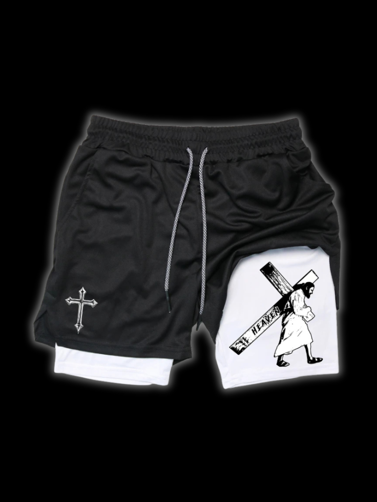 LuxCrux™ Jesus Shorts