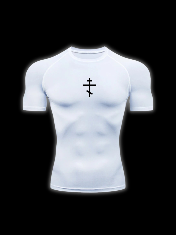 LuxCrux™ Orthodox Short-Sleeved Compression Shirt